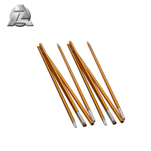 High quality aluminum flexible tent poles sections